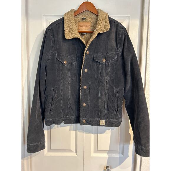 Abercrombie & Fitch Other - Vintage Abercrombie and Fitch Sherpa Lined Corduroy Jacket